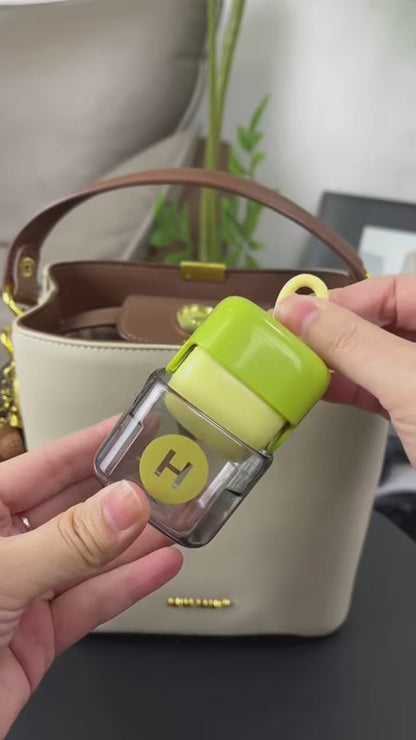 Mini Reusable Washable Lint Roller Strong Adhesive Hair Sticking Machine Dust Removal Brush for Clothes Pets Furniture Cleaning